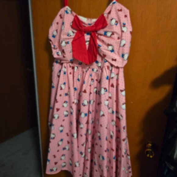 Unique Vintage Hello Kitty Sailor Dress - Size 5x (fits more like a 4x) - Picture 1 of 3